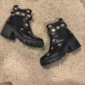 Double G logo Ankle Boots